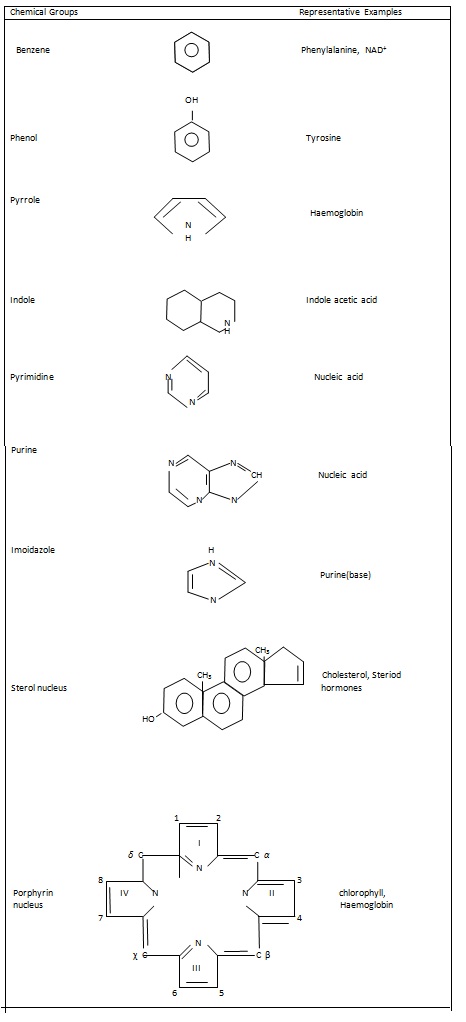 functional groups